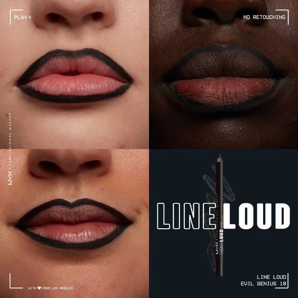NYX Line Loud Evil Genius ајлајнер за усне