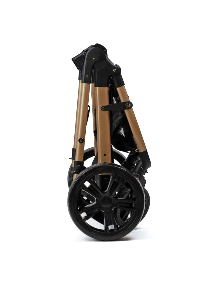 PIXINI Arizona Kinderwagen Set 3in1 gold/schwarz günstig kaufen onesize