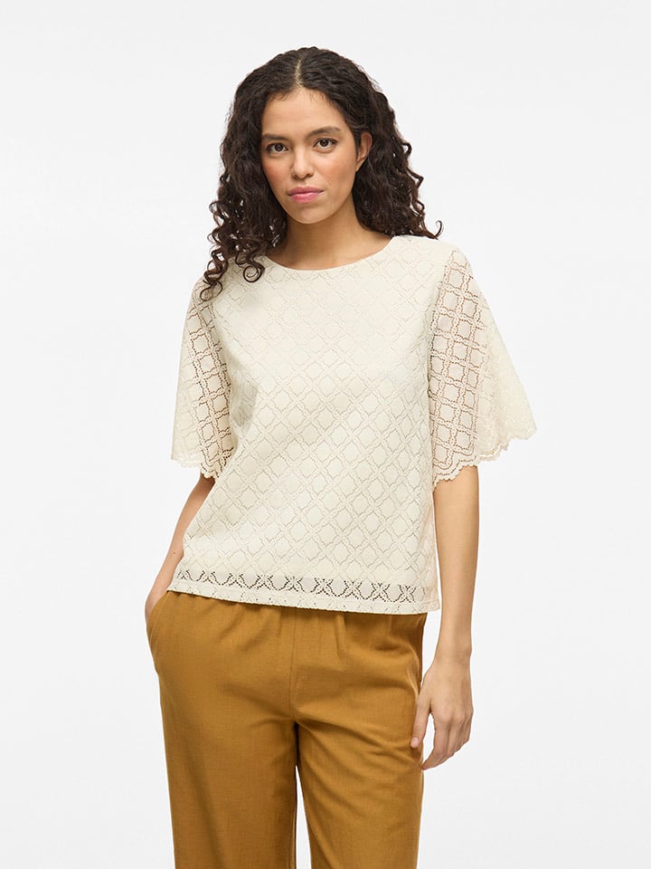 Vila Bluse in Weiß günstig kaufen