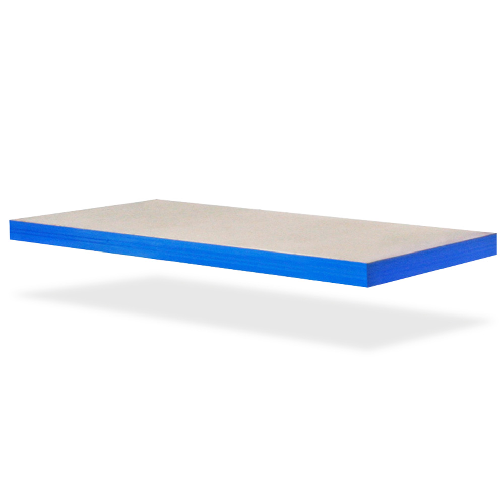BRB Fachebene für Großfach-Steckregal, blau, Tragkraft 350 kg, BxT 1500 x 600 mm