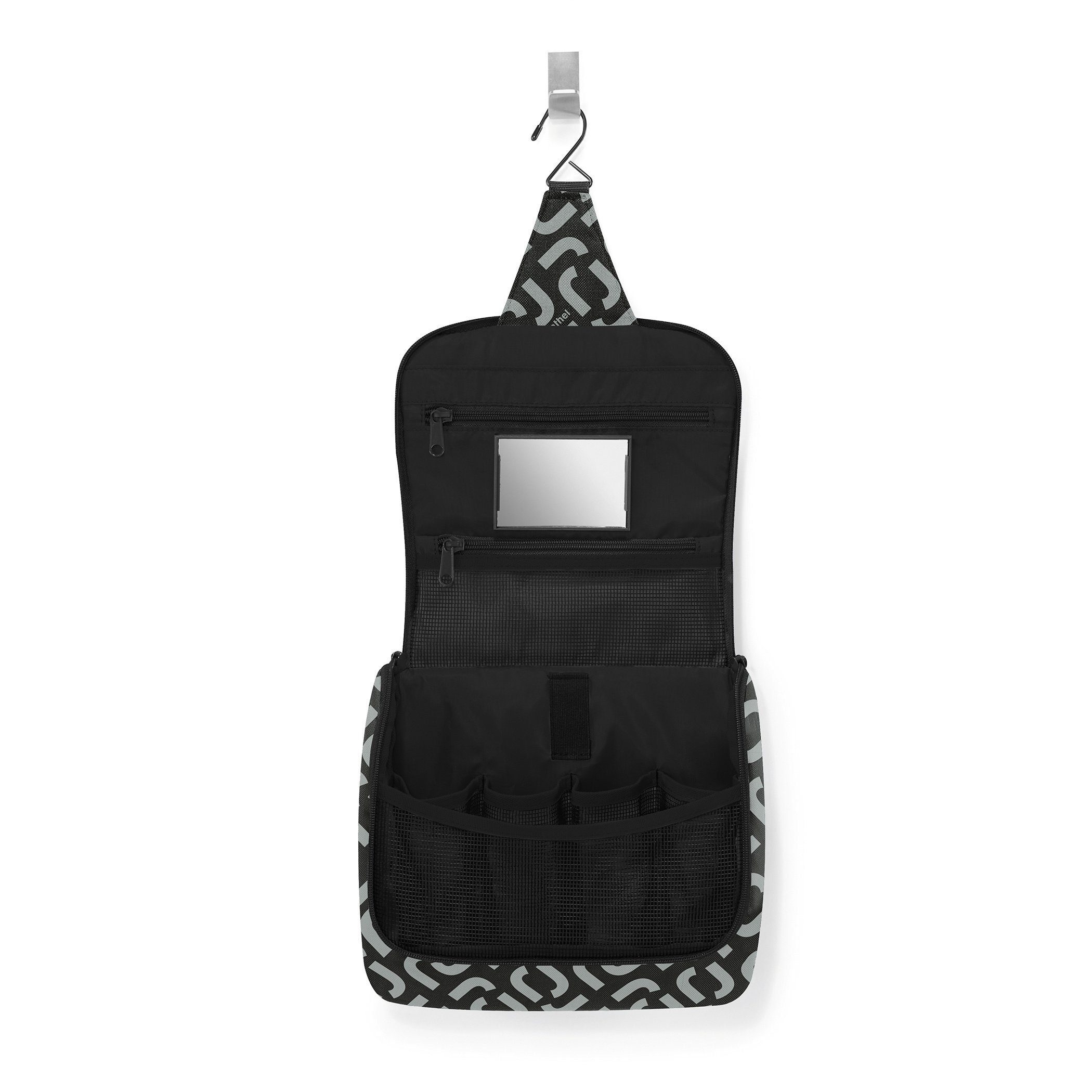 REISENTHEL® Kulturbeutel, Set toiletbag Kulturtasche und travelcosmetic signature black