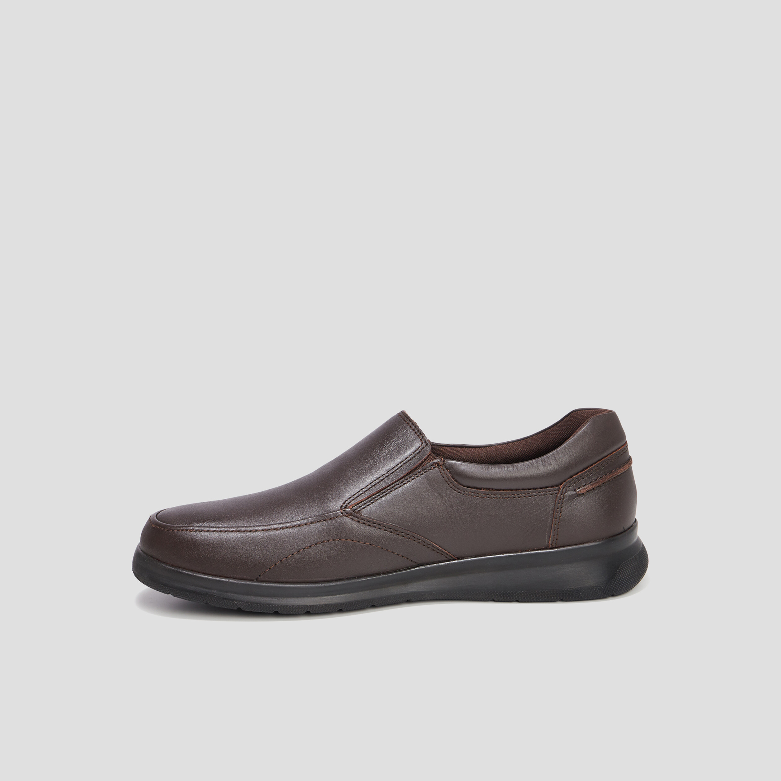 Loafers en cuir Louis marron homme | La Halle