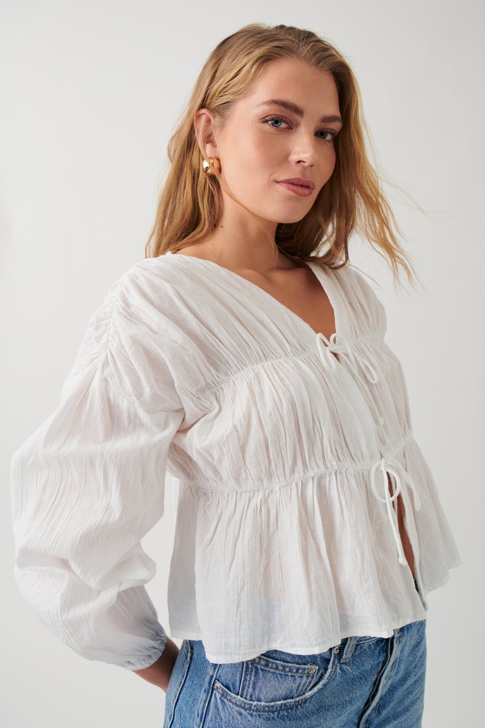 Loose boho blouse