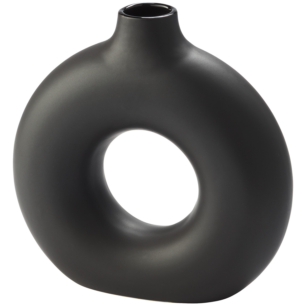 Design-Vase in runder Form