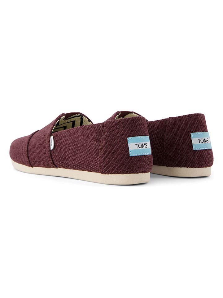 TOMS Espadrilles in Rot günstig kaufen