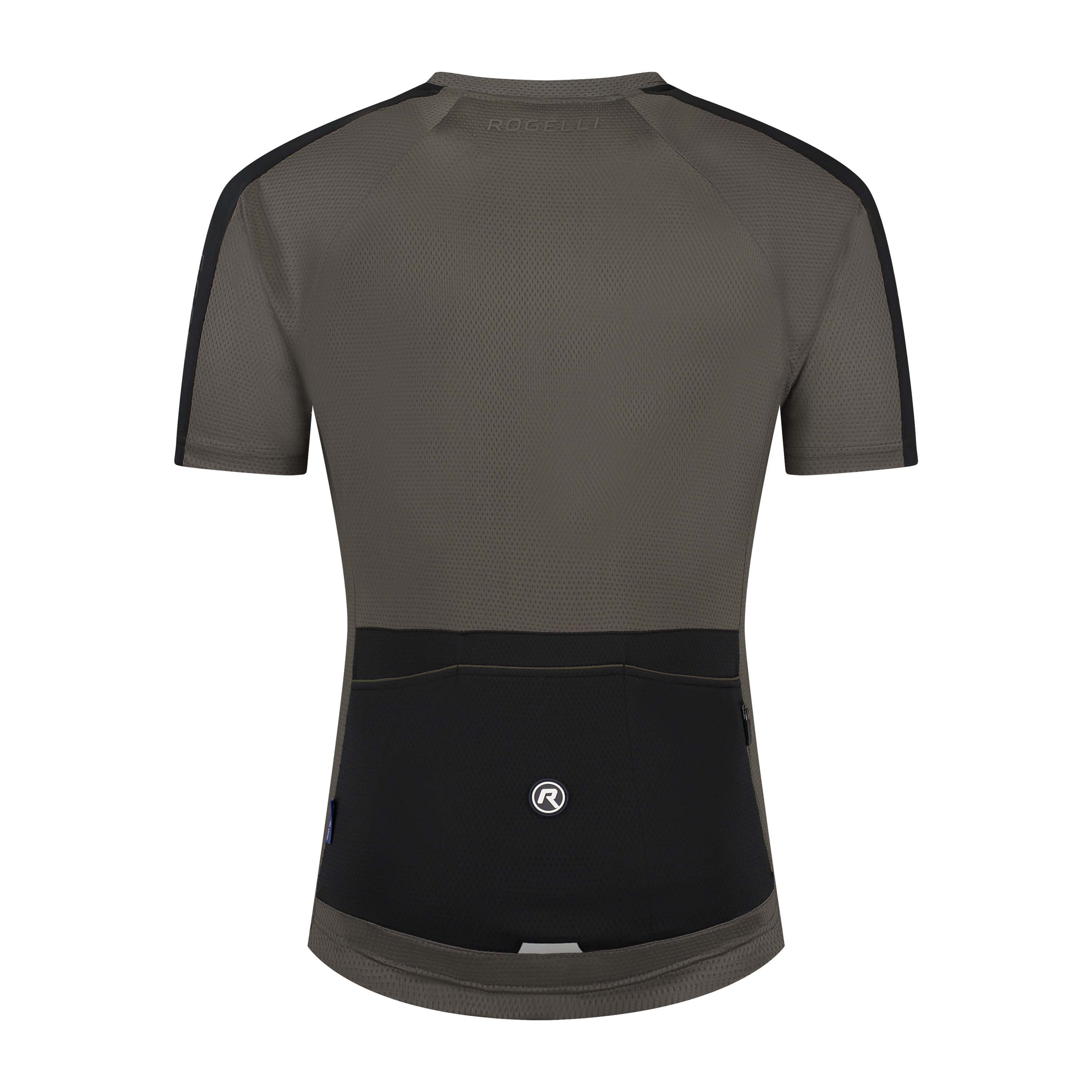 Rogelli Explore Taupe Herren Radtrikot Kurzarm