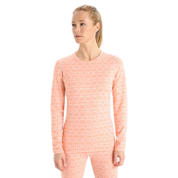 250 VERTEX LS CREWE ALPINE GEO Damen - Funktionsshirt