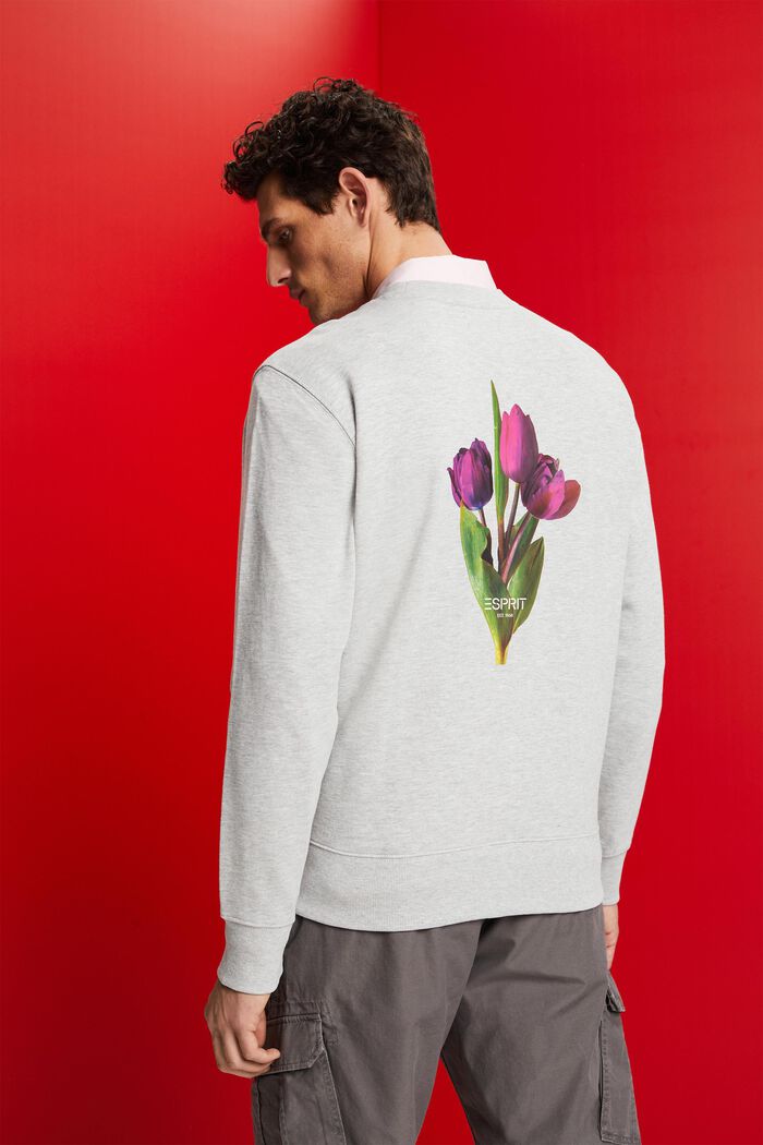 Sweatshirt mit Print auf der Rückseite