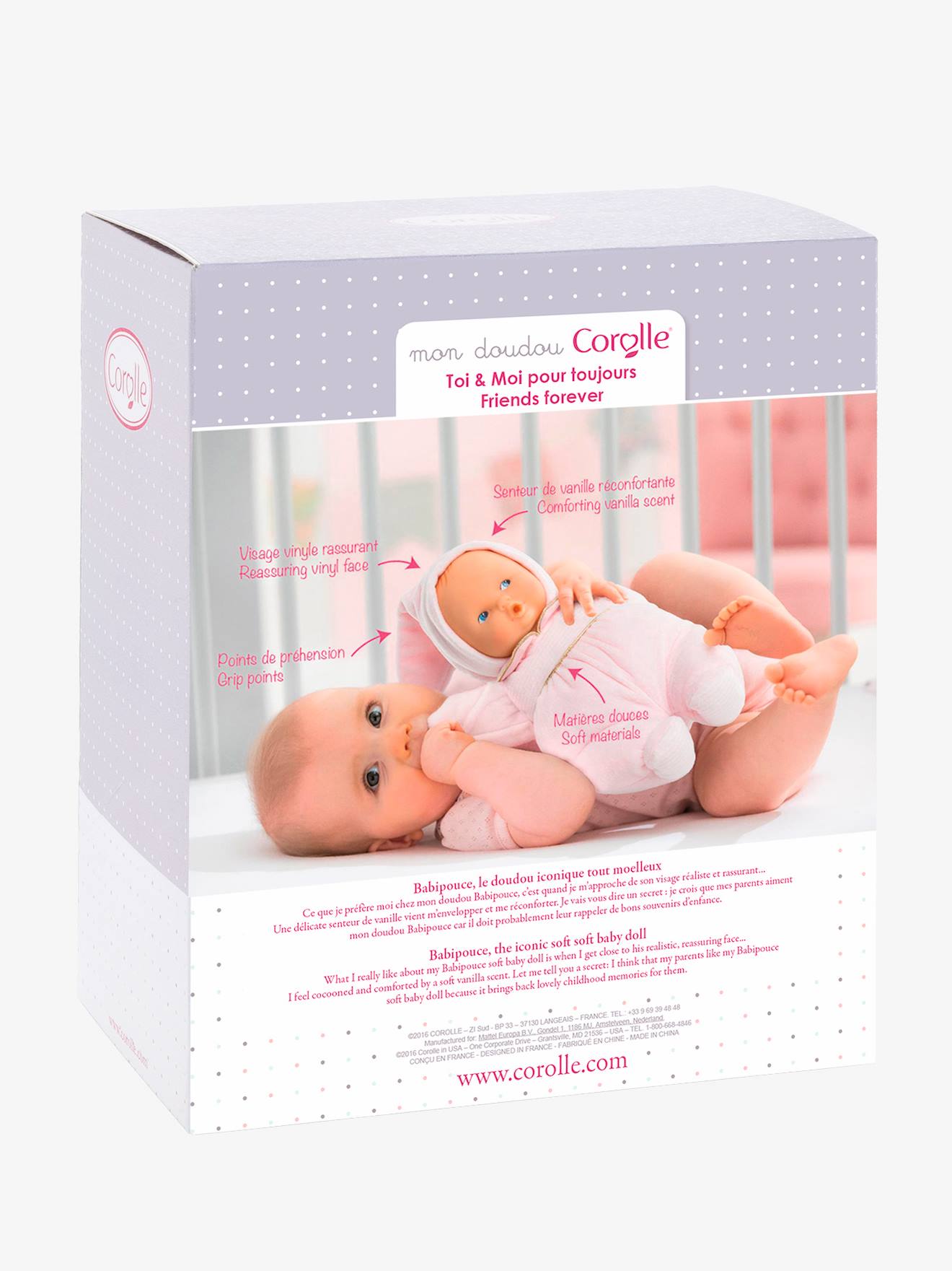 Babipouce Pays des rêves Corolle rose