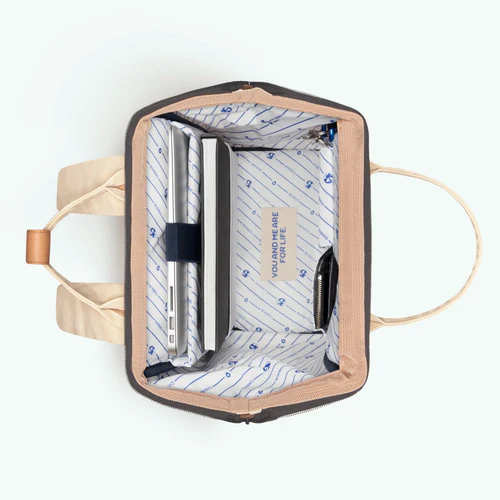 Adventurer Medium Backpack Andenne beige