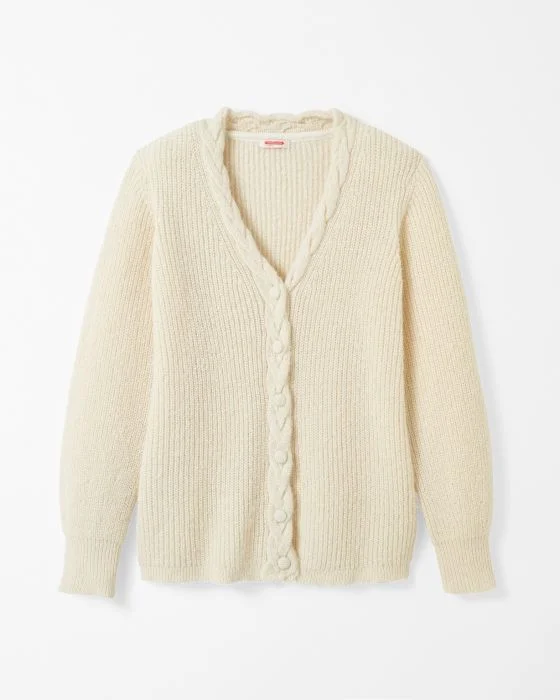 Gilet maille perlée patte torsadée Thermolactyl
