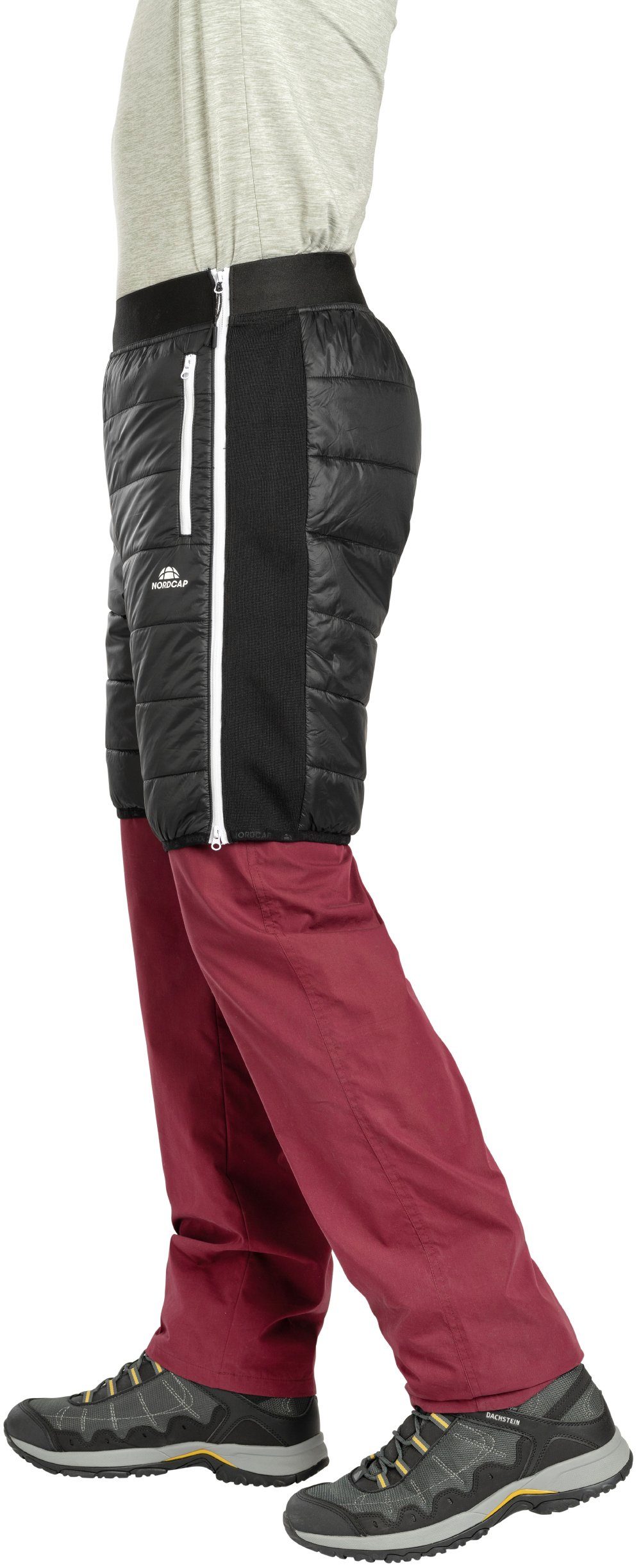 Nordcap Thermohose mit beidseitigen durchgehenden Reißverschlüssen