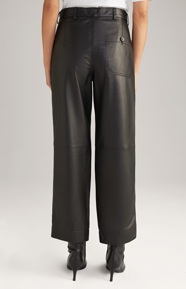 Lederhose in Schwarz