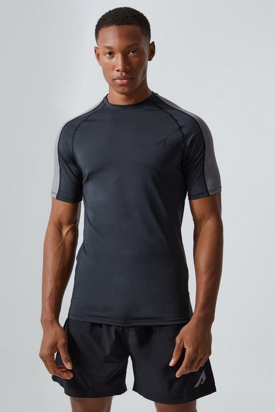 Active Colorblock schnell trocknendes T-Shirt