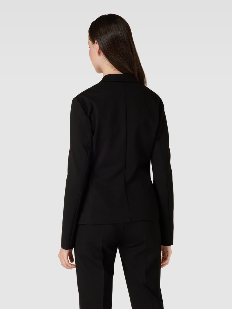 Blazer mit Eingrifftaschen Modell 'Jonalahra' in schwarz