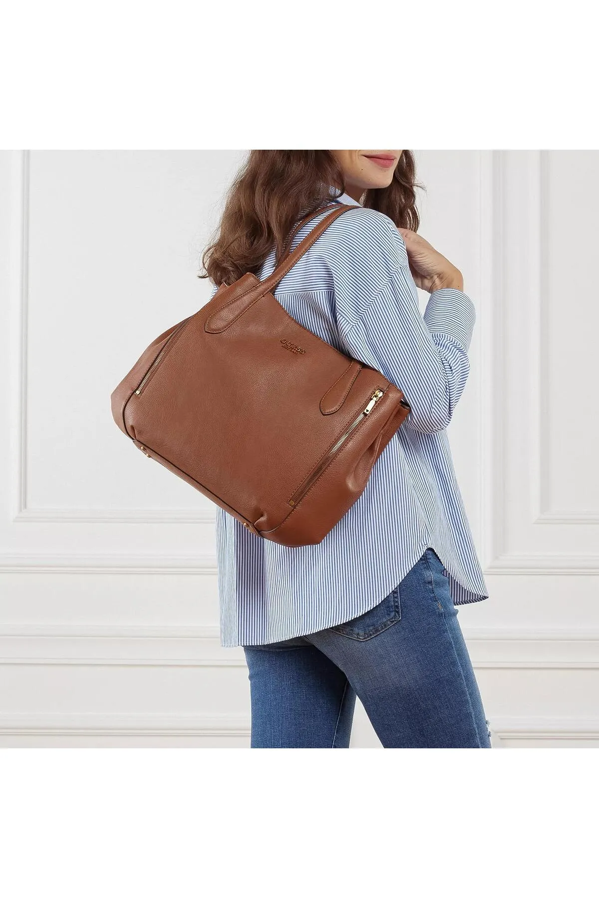 Guess  Arja Tote Cognac