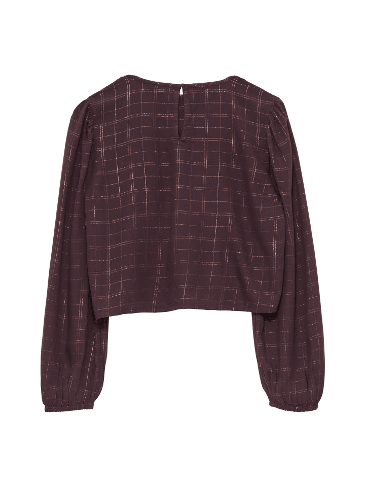 s.Oliver Bluse langarm in Lila günstig kaufen