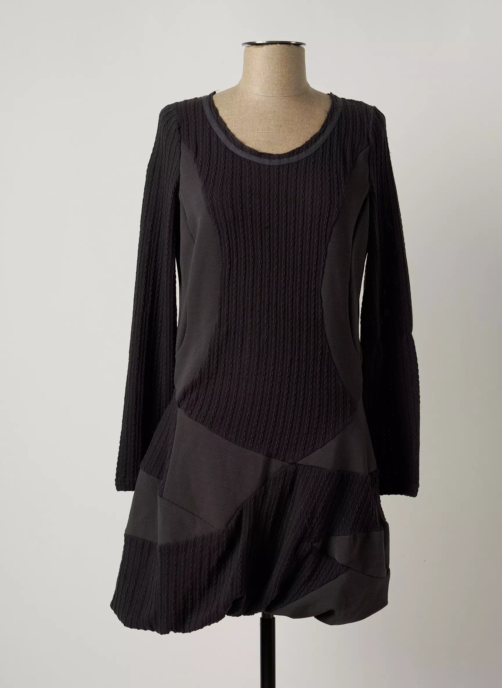 Areline Robes Mi Longues Femme couleur gris
