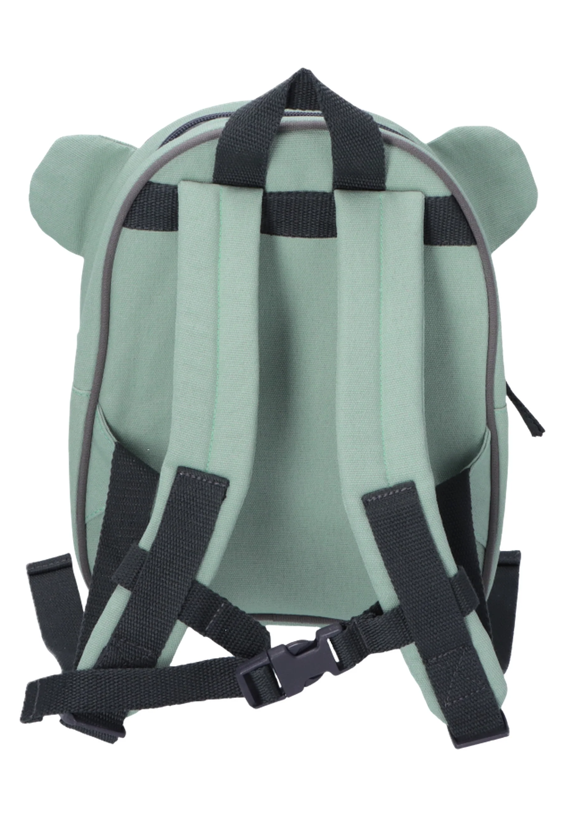 Rucksack Affe Albert in grün mit 3D-Ohren, 4,5L