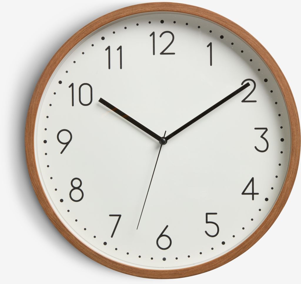 ASKILD ASKILD horloge murale Ø30cm marron