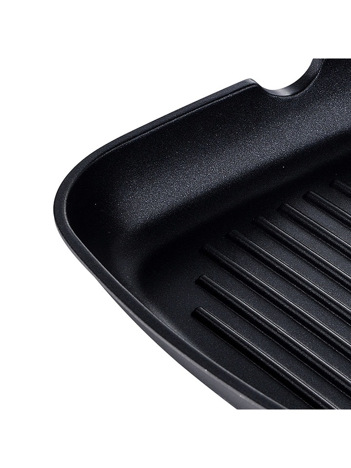 Benetton Grillpfanne in Schwarz/ Hellbraun - (L)24 x (B)24 cm günstig kaufen onesize
