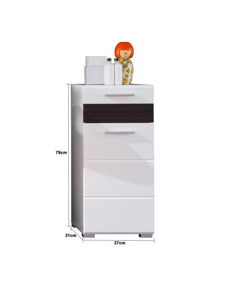 ebuy24 Badschrank Mezzo Weiß 37 x 31 cm günstig kaufen onesize