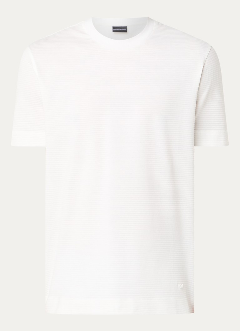 Μπλούζα με ανάγλυφη υφή Emporio Armani