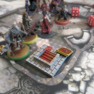 Vault Door Tiles for Zombicide Black Plague - 4 Pieces