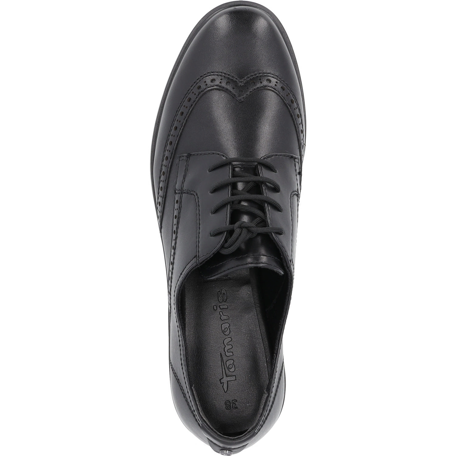 Tamaris 23200, Schnürschuhe, Damen, black