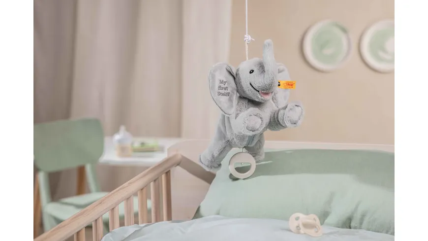 Steiff - Soft Cuddly Friends My first Steiff Ellie Elefant Spieluhr