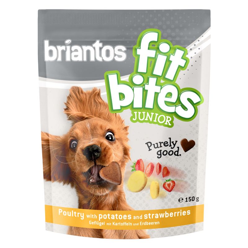 Briantos FitBites Junior Geflügel mit Kartoffeln & Erdbeeren
