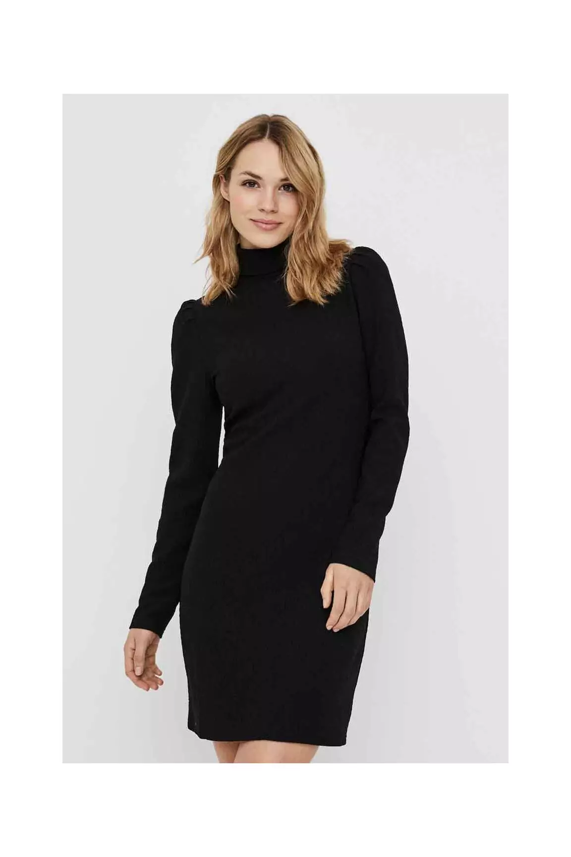 Vero Moda Robes Mi Longues Femme couleur noir