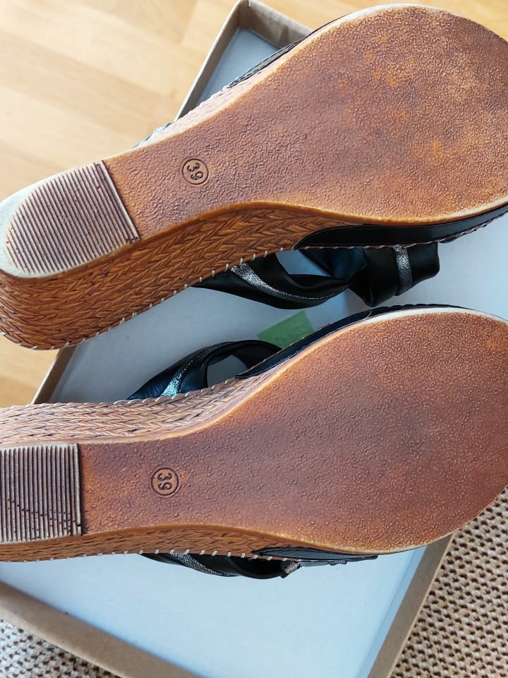 Cassis Côte d'Azur Pantoletten in Schwarz günstig kaufen 39