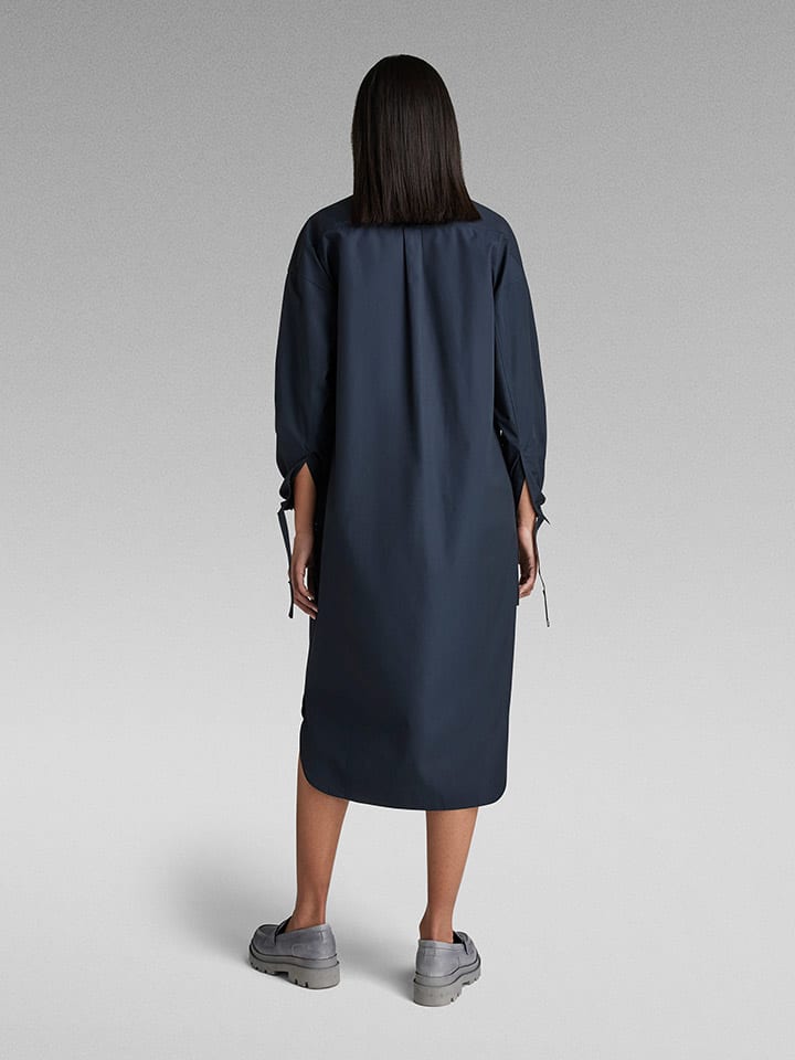 G-Star Hemdkleid in Dunkelblau günstig kaufen
