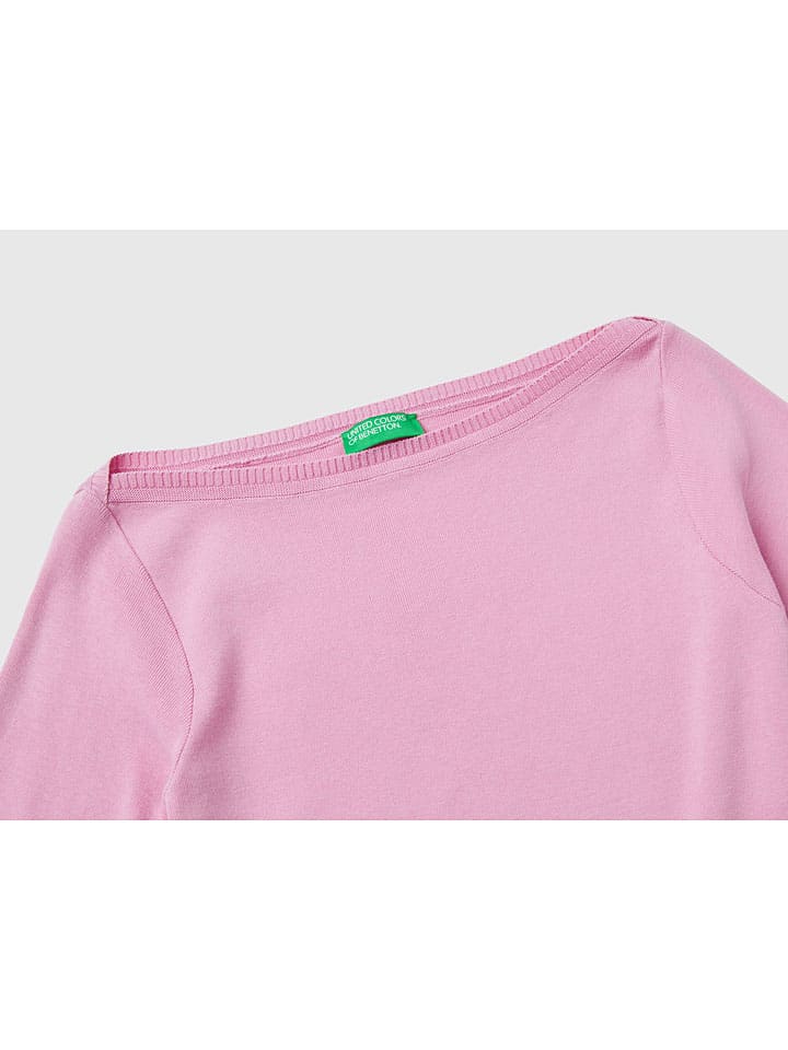 Benetton Pullover in Rosa günstig kaufen