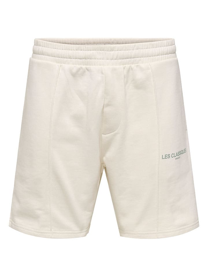 ONLY & SONS Shorts in Creme günstig kaufen