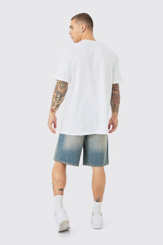 Oversize T-Shirt mit lizenziertem Ed Edd Eddy Print