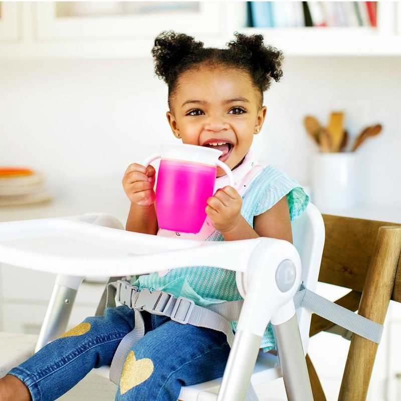 Tasse miracle 360° 6m et + rose Munchkin