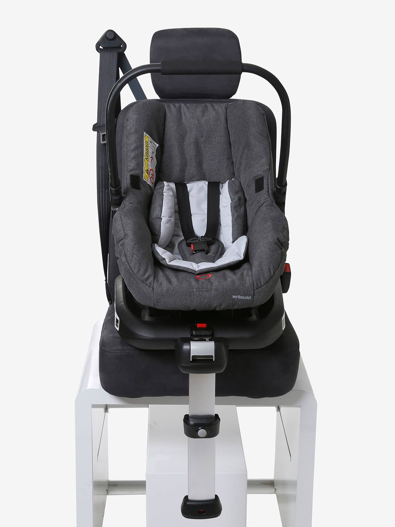 Base Isofix pour coques des Triocity+ , Bicity+, URBAN III VERTBAUDET noir