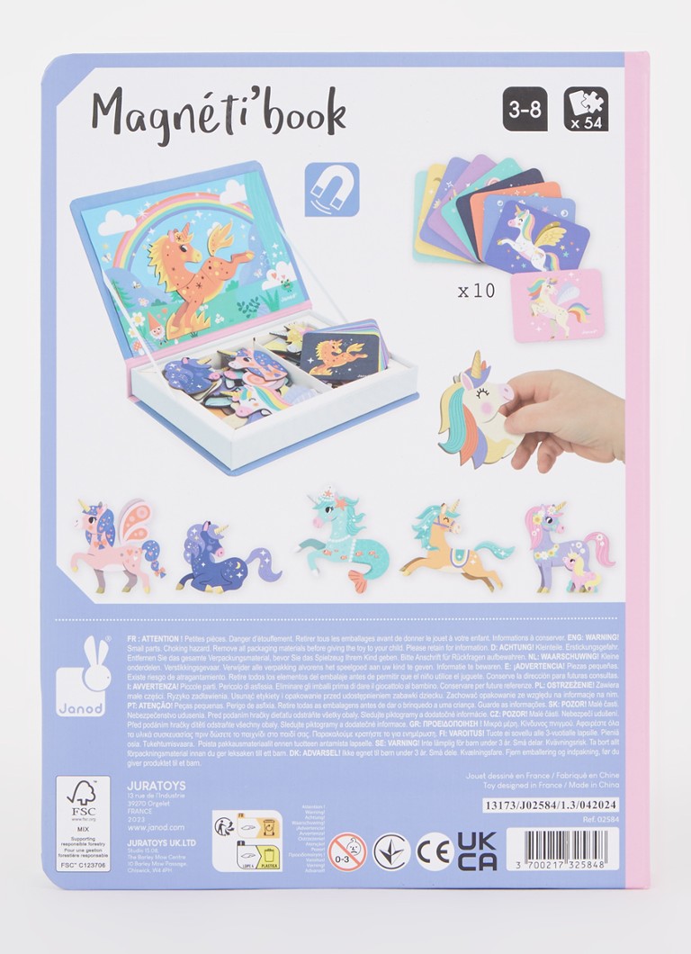 Janod Magneticbook Unicorn