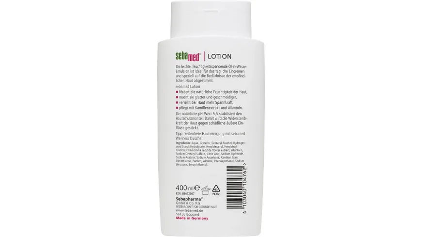 Sebamed Lotion 400 ml