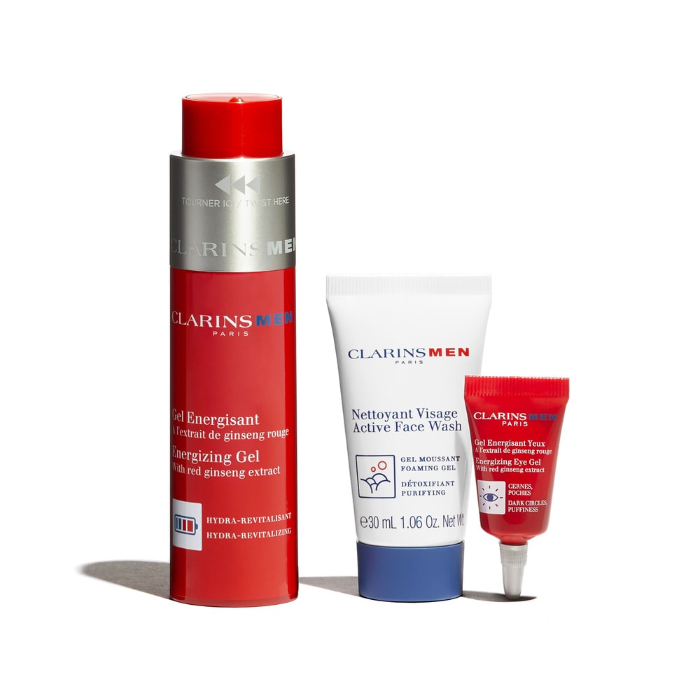 Clarins Coffret ClarinsMen Gel Energisant  Coffret Noël Soin homme