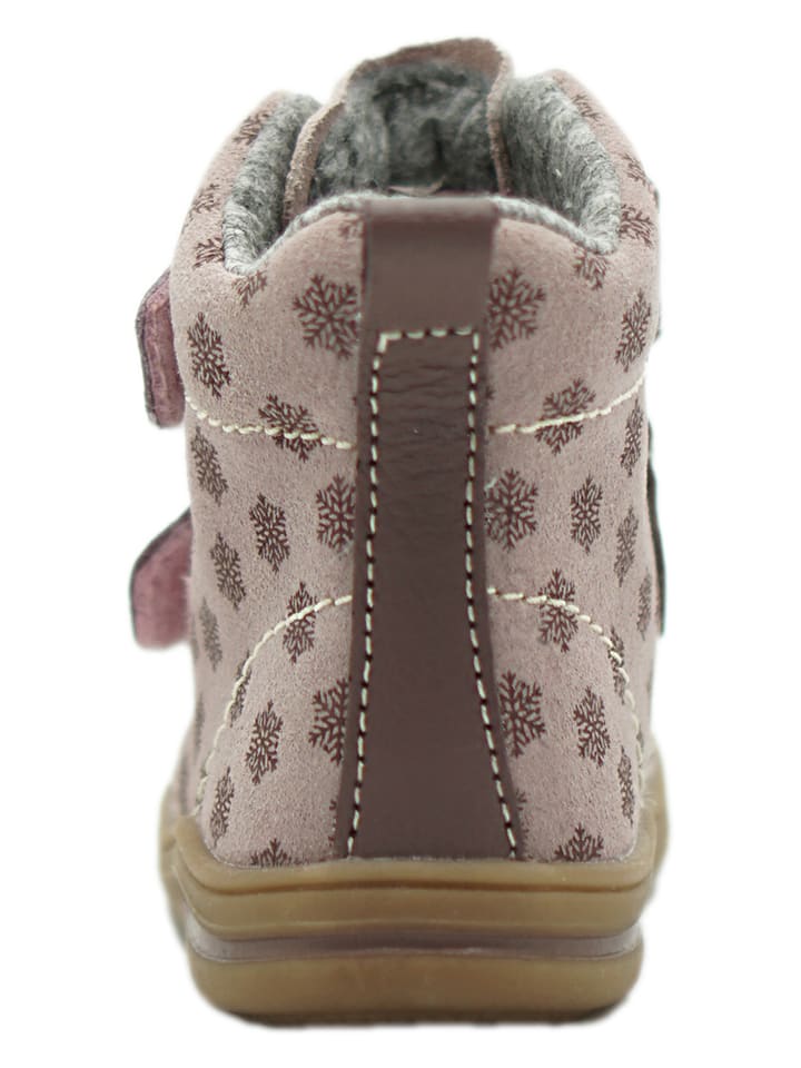 lamino Leder-Boots in Lila/ Grau günstig kaufen