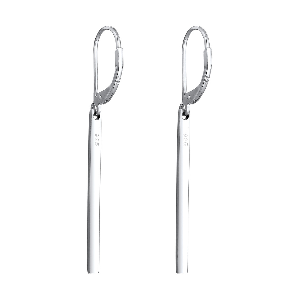 Elli Elli Boucles d'Oreilles Femmes Pendentif Géo Classique Tendance Blogueur en Argen Boucles d'oreilles