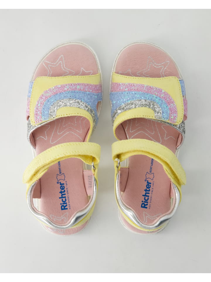 Richter Shoes Sandalen in Gelb günstig kaufen