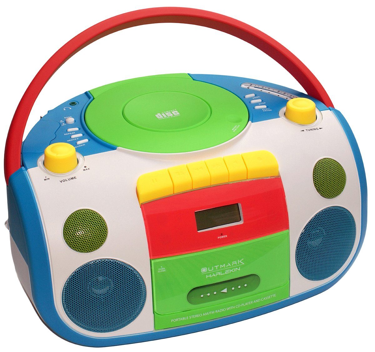 OUTMARK HARLEKIN CD-Radiorecorder (FM/AM Radio)