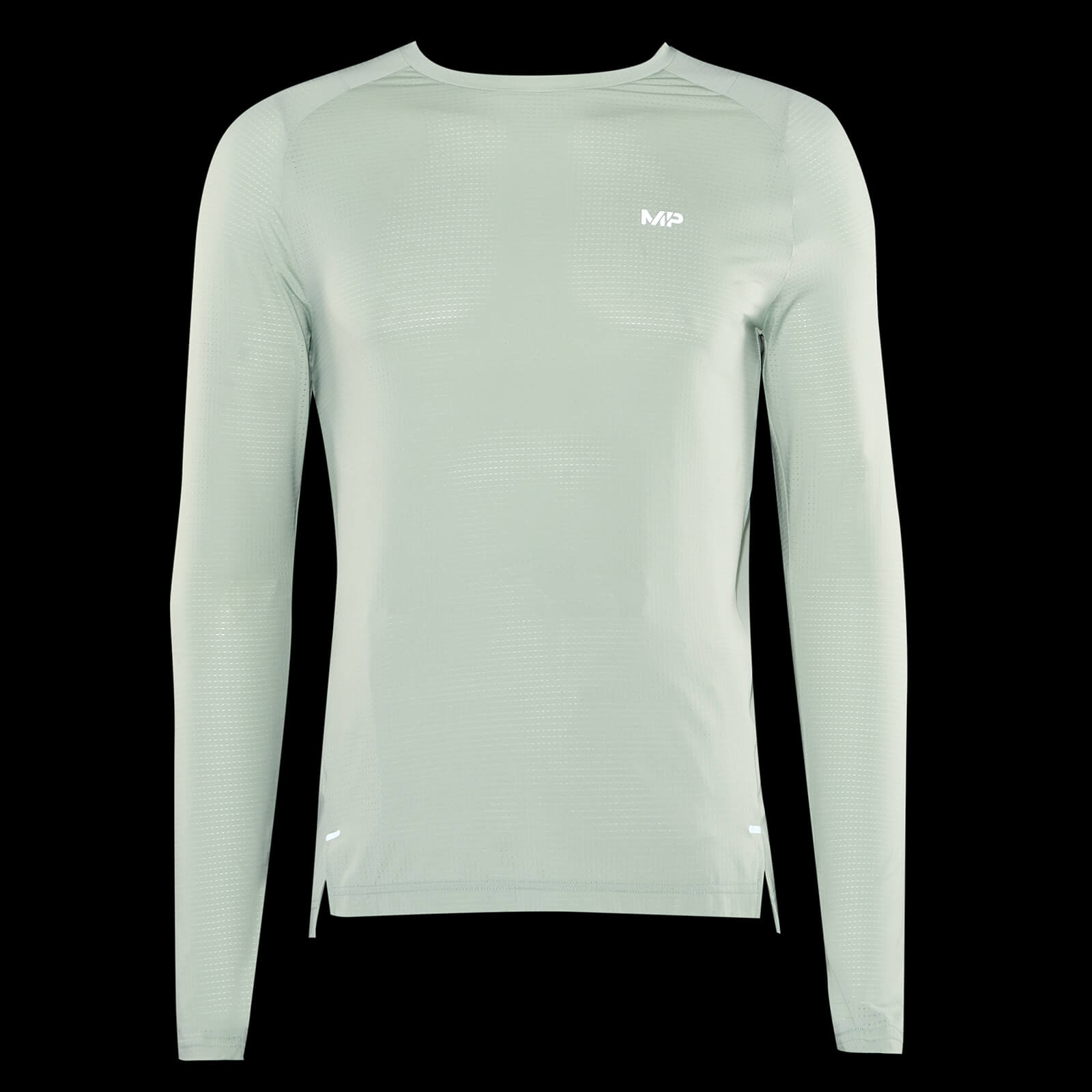 T-shirt à manches longues MP Velocity Ultra pour hommes – Vert givré