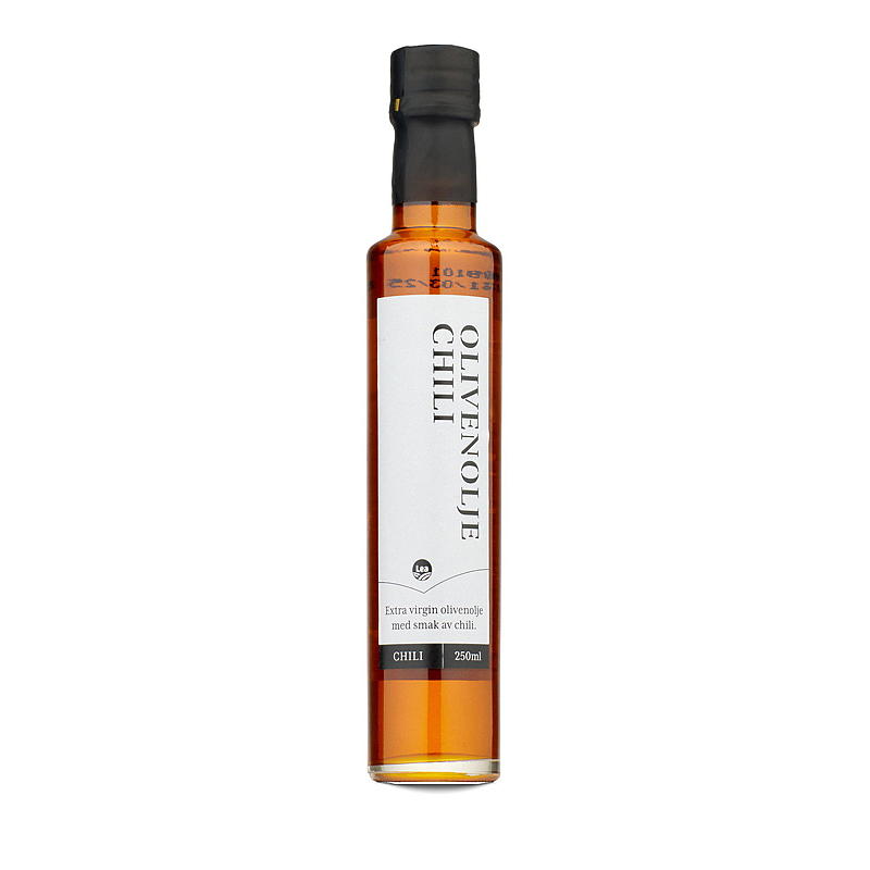 Lea Olivenolje 250 ml Extra virgin m/chili LEA