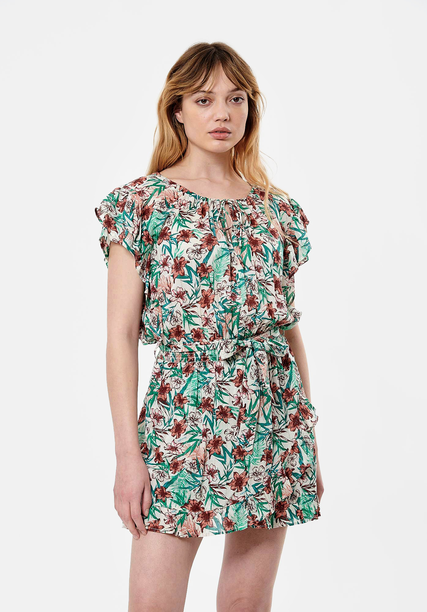 ALEK   Combishort portefeuille fleuri Femme
