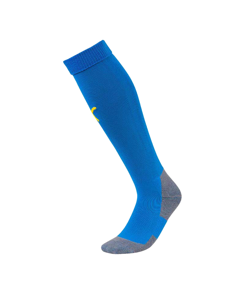 PUMA LIGA Socks Core Stutzenstrumpf Blau Gelb F16
